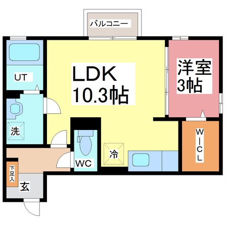 ポワロⅢの物件間取画像